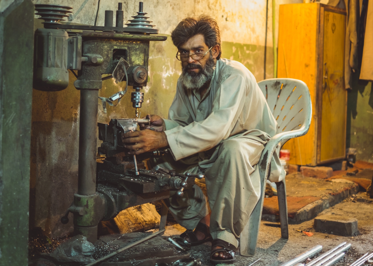Factory Worker - Pakistan 2013
